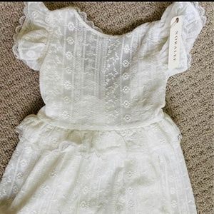 Noralee Ivory Lace Dress 2T
